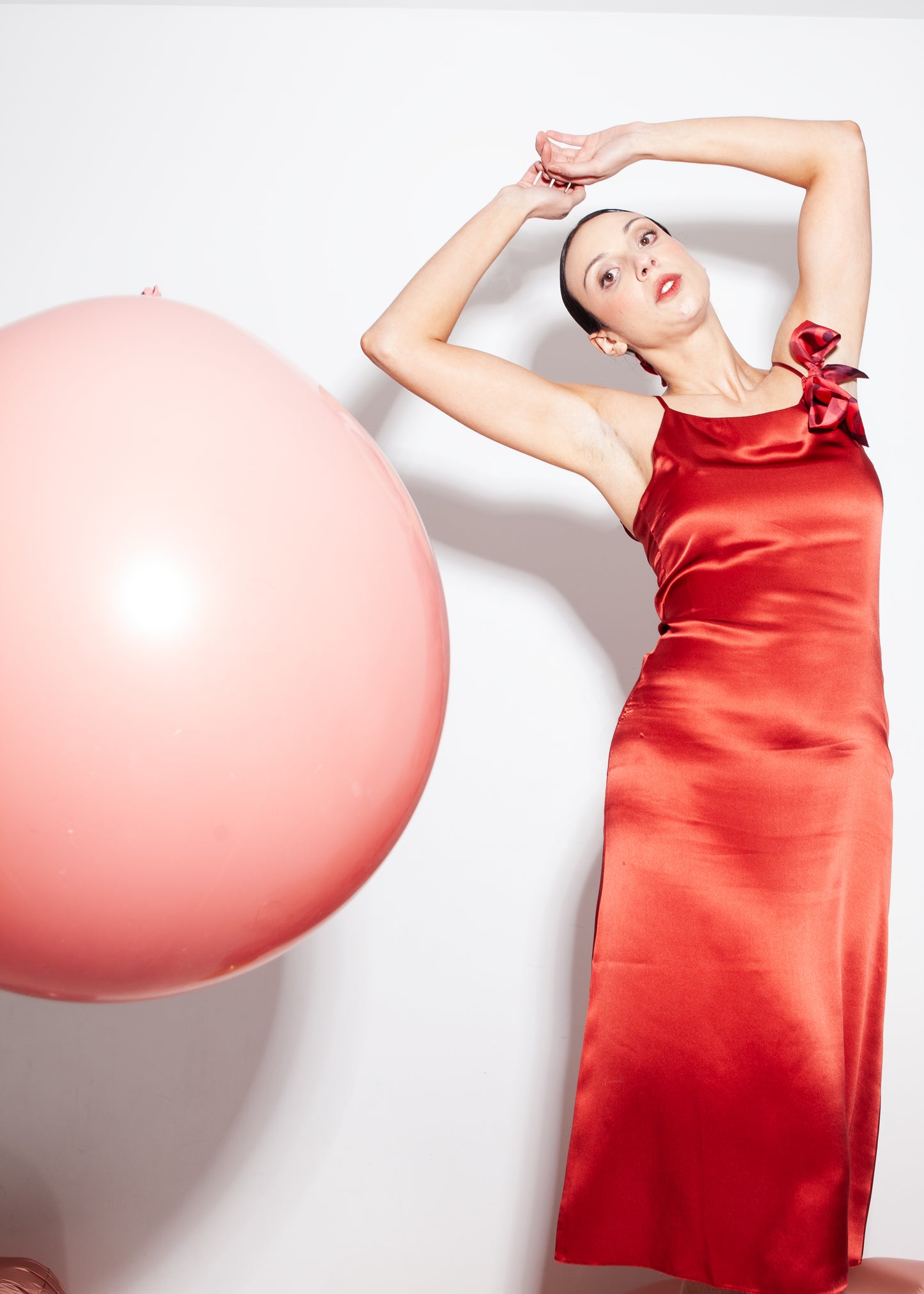 Terra-cotta Bella Bonita Slip Dress