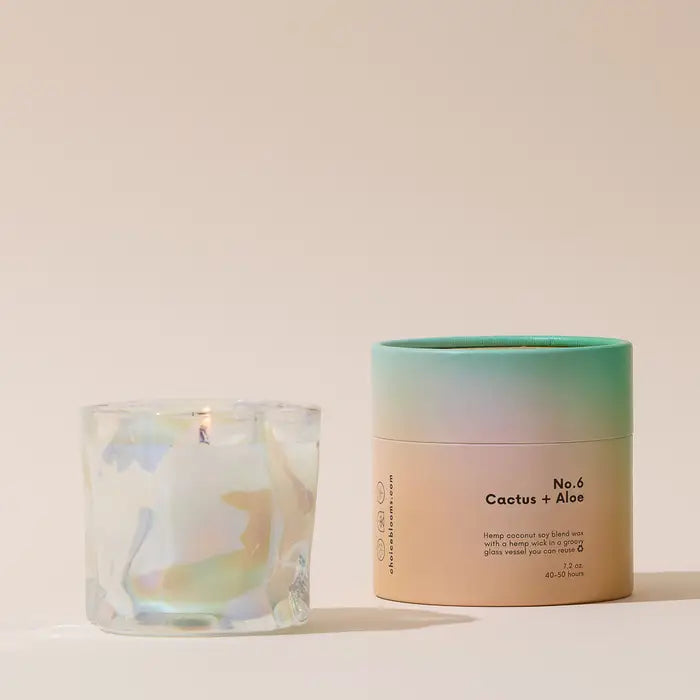Choice Blooms 7.2oz. No. 6 Cactus + Aloe Candle