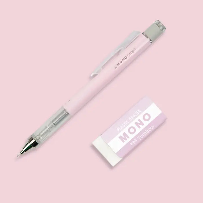 Tombow Mono Graph Mechanical Pencil + Eraser Set