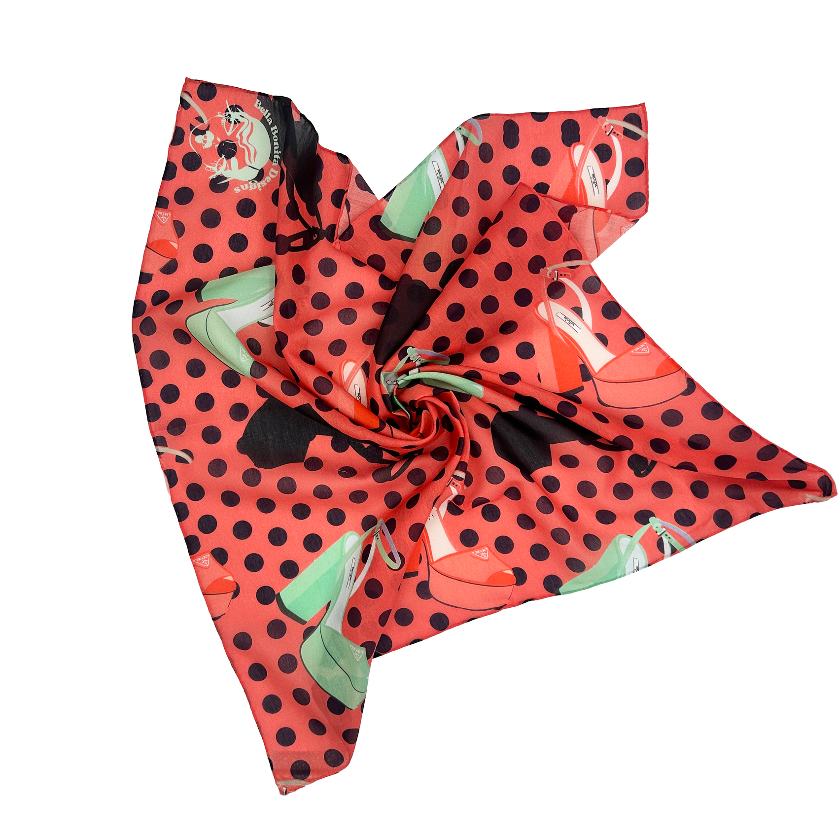 Prada Polka Bandana