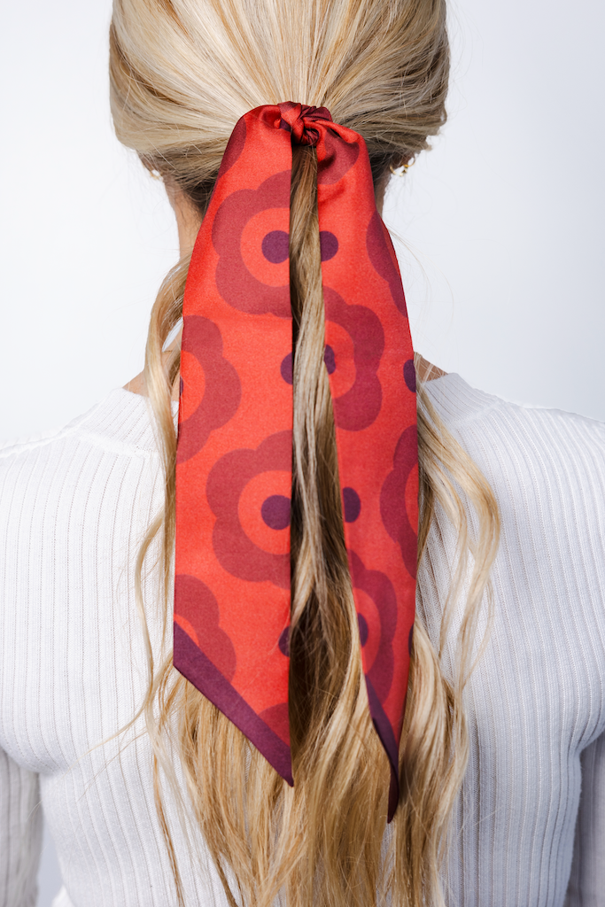 Poppy Power Twilly Scarf