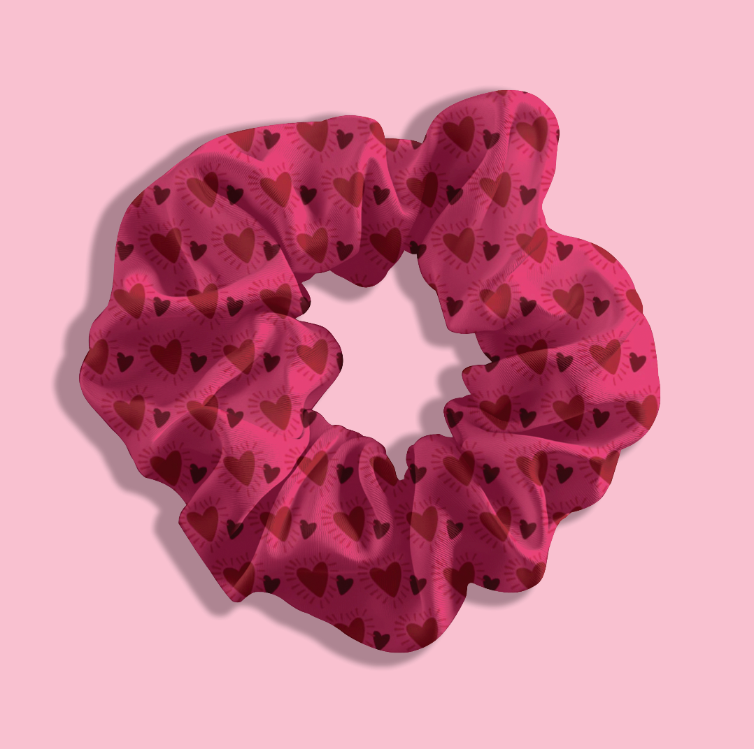 Valentines Day Scrunchie