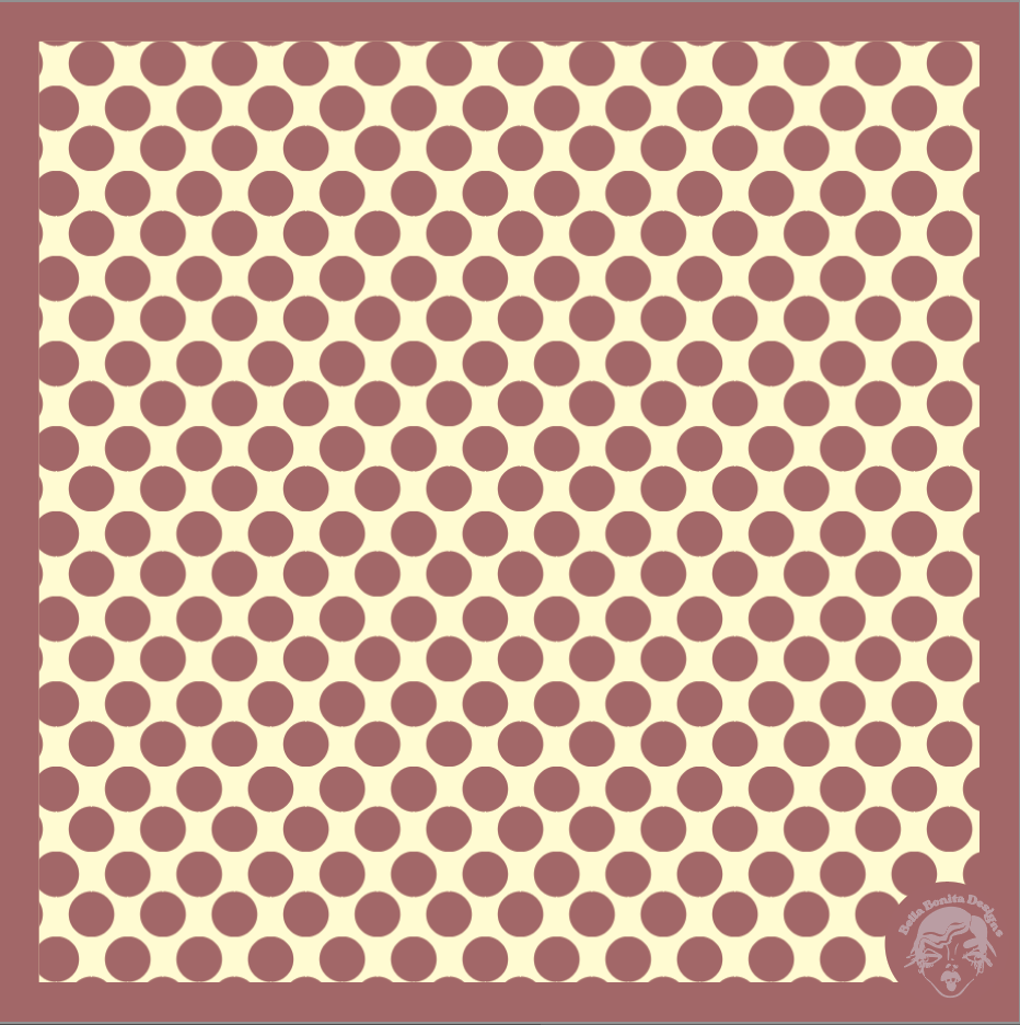 Wild West Polka Bandana
