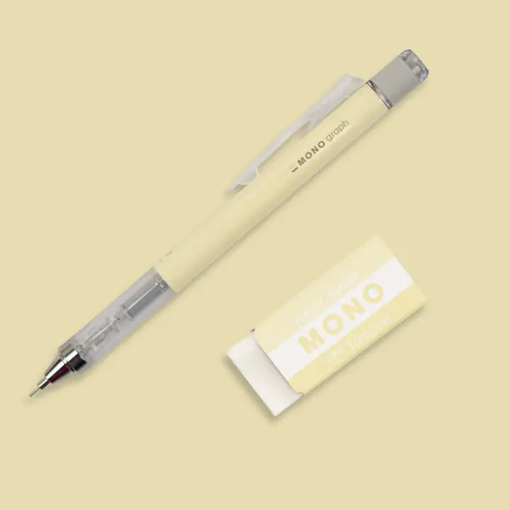 Tombow Mono Graph Mechanical Pencil + Eraser Set