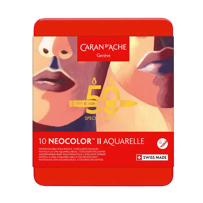 Caran D'ache Set of 10 Neocolor™ Ii 50th Anniversary - Portrait