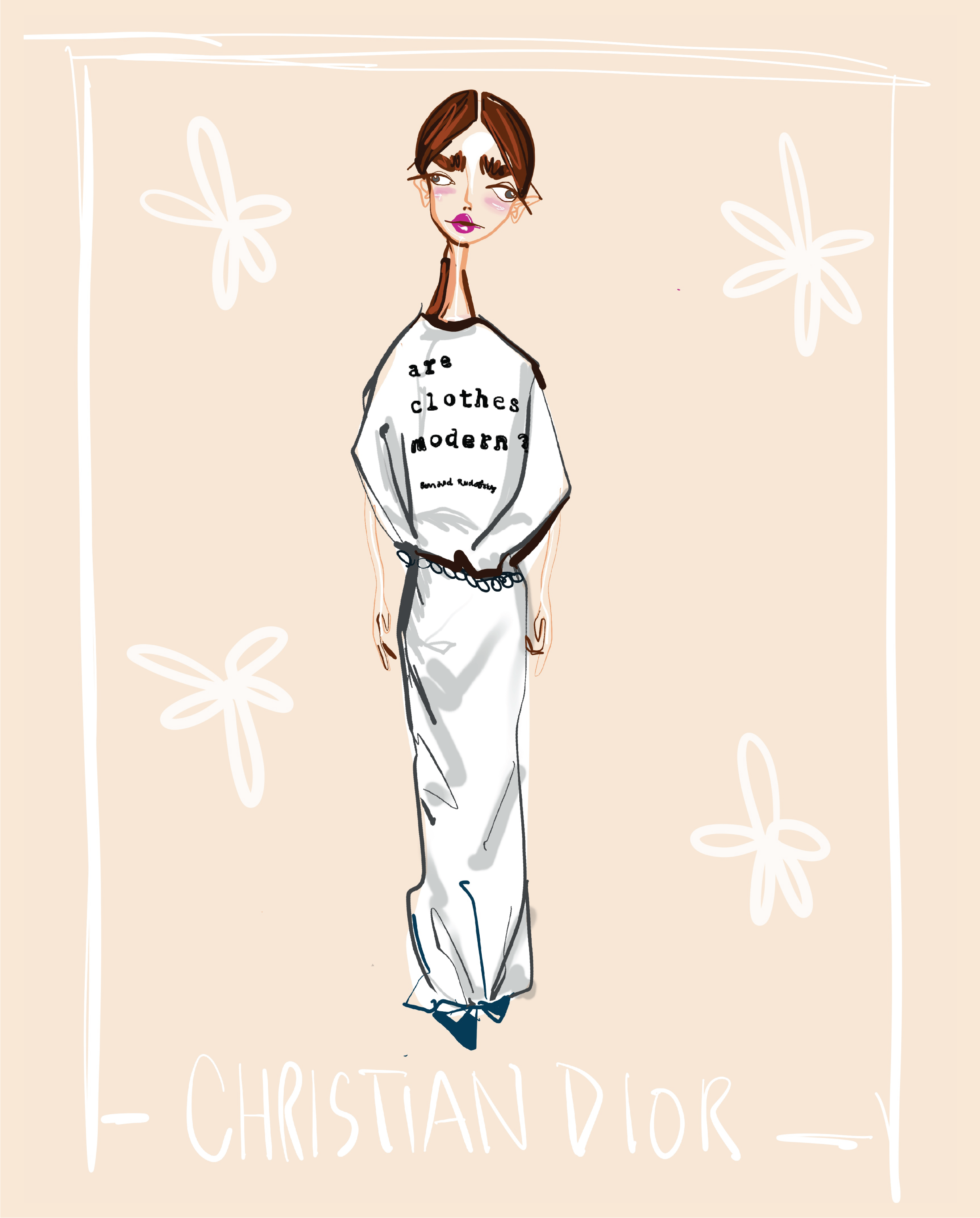 21 Illustrations Of Fashions Finest From Dior To Pucci