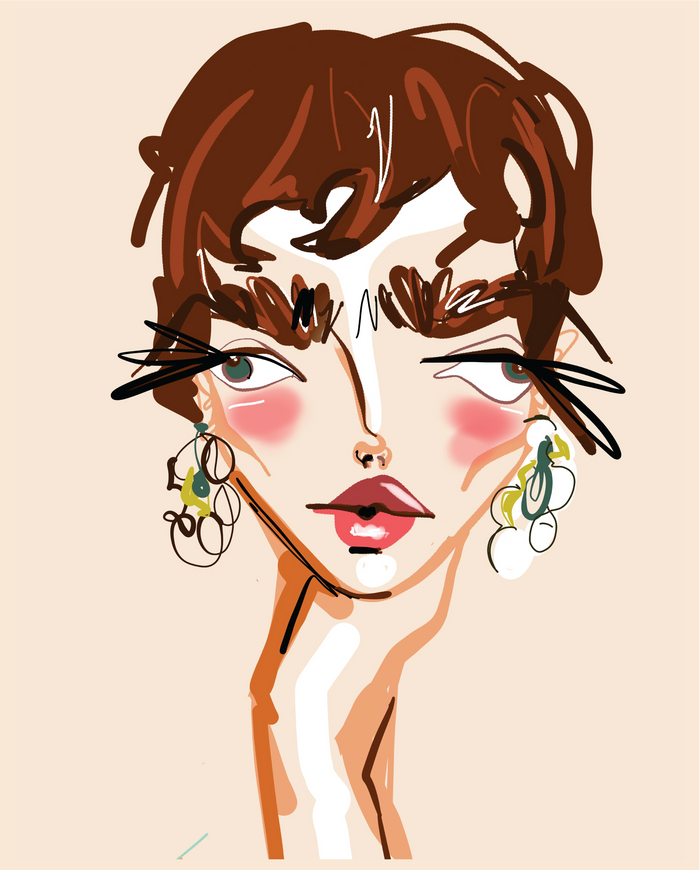 Bonita Face Art Print