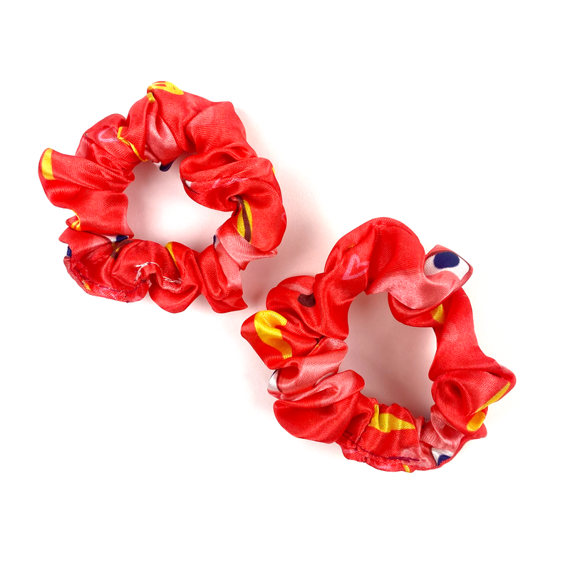 Valentines Day Mini Scrunchies (Set of 2)