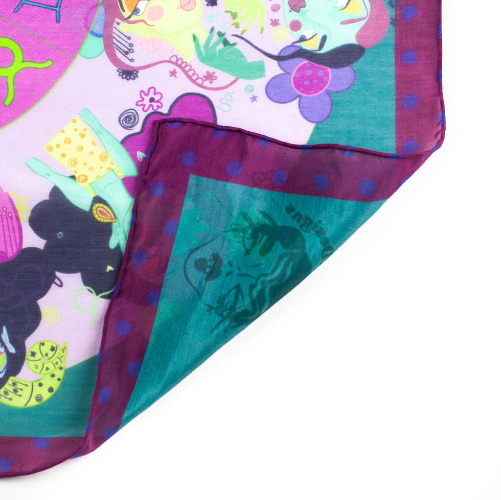 Zodiac Wheel Bandana