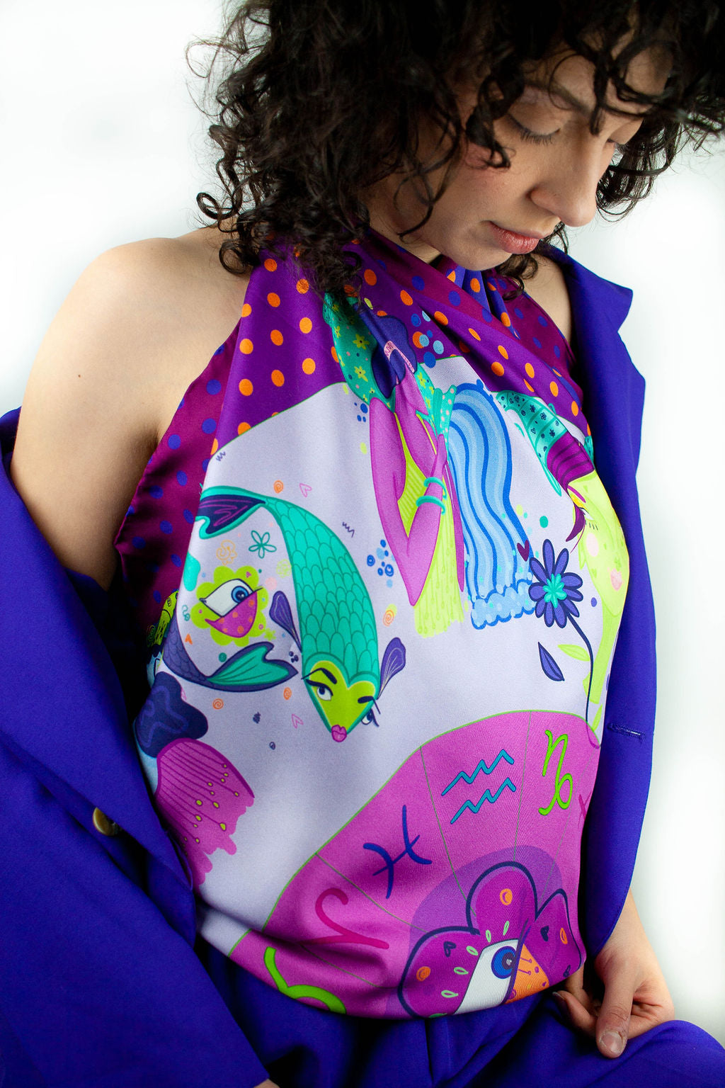 Zodiac Wheel Scarf