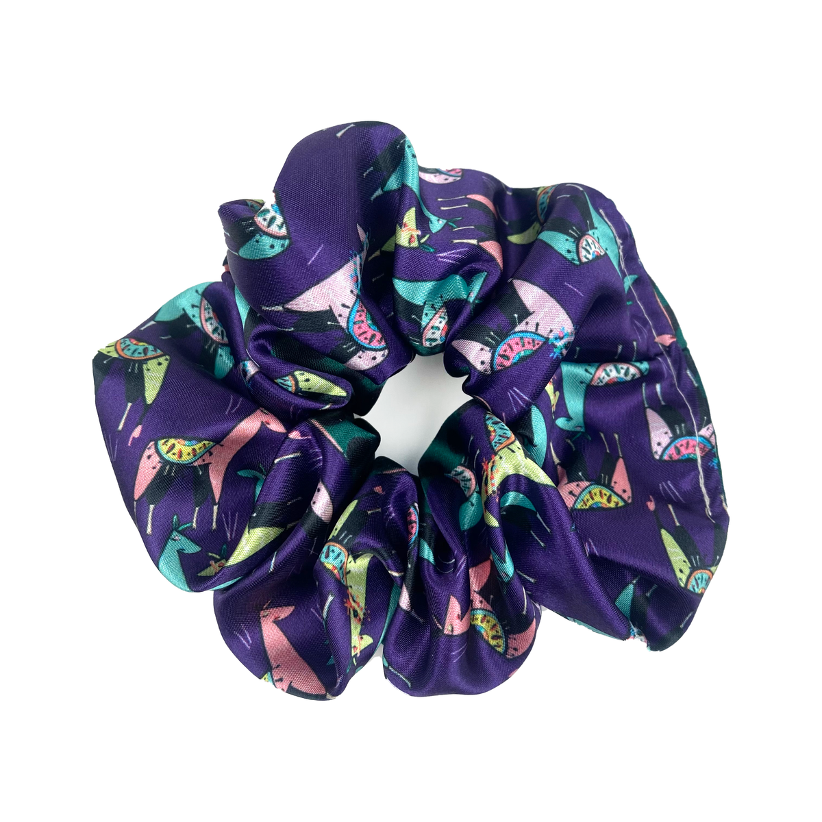 Llama Mama Classic Scrunchie